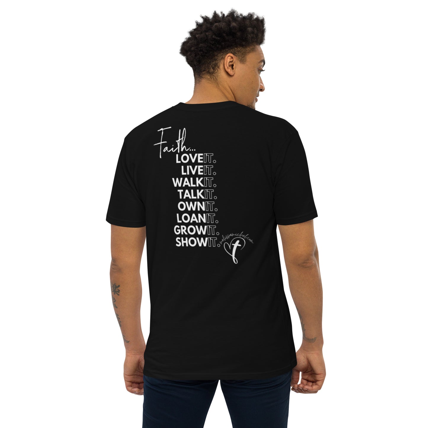 Faith Men’s Premium Heavyweight Tee