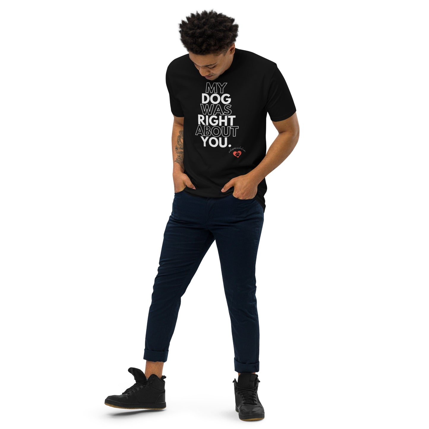 My Dog Men’s Premium Heavyweight Tee