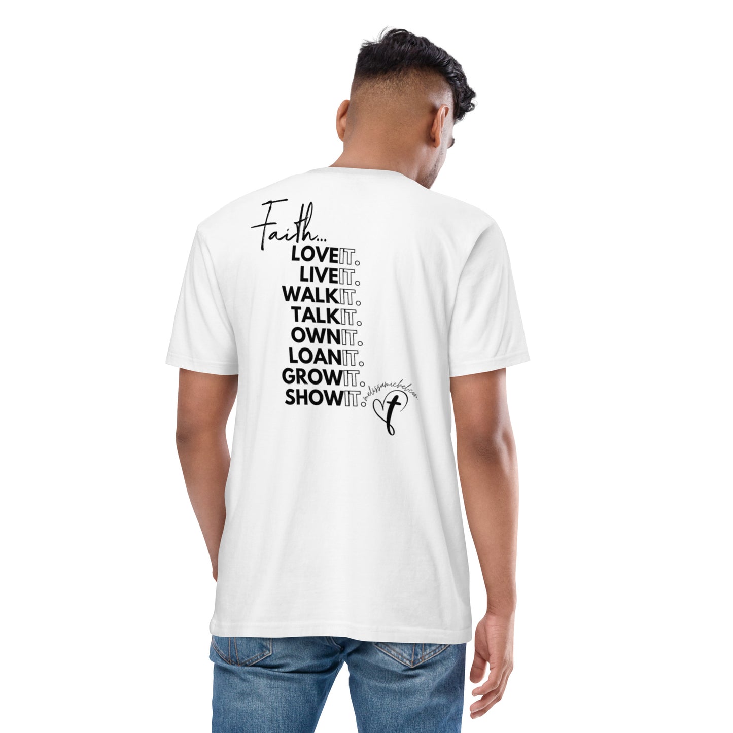 Faith Men’s Premium Heavyweight Tee