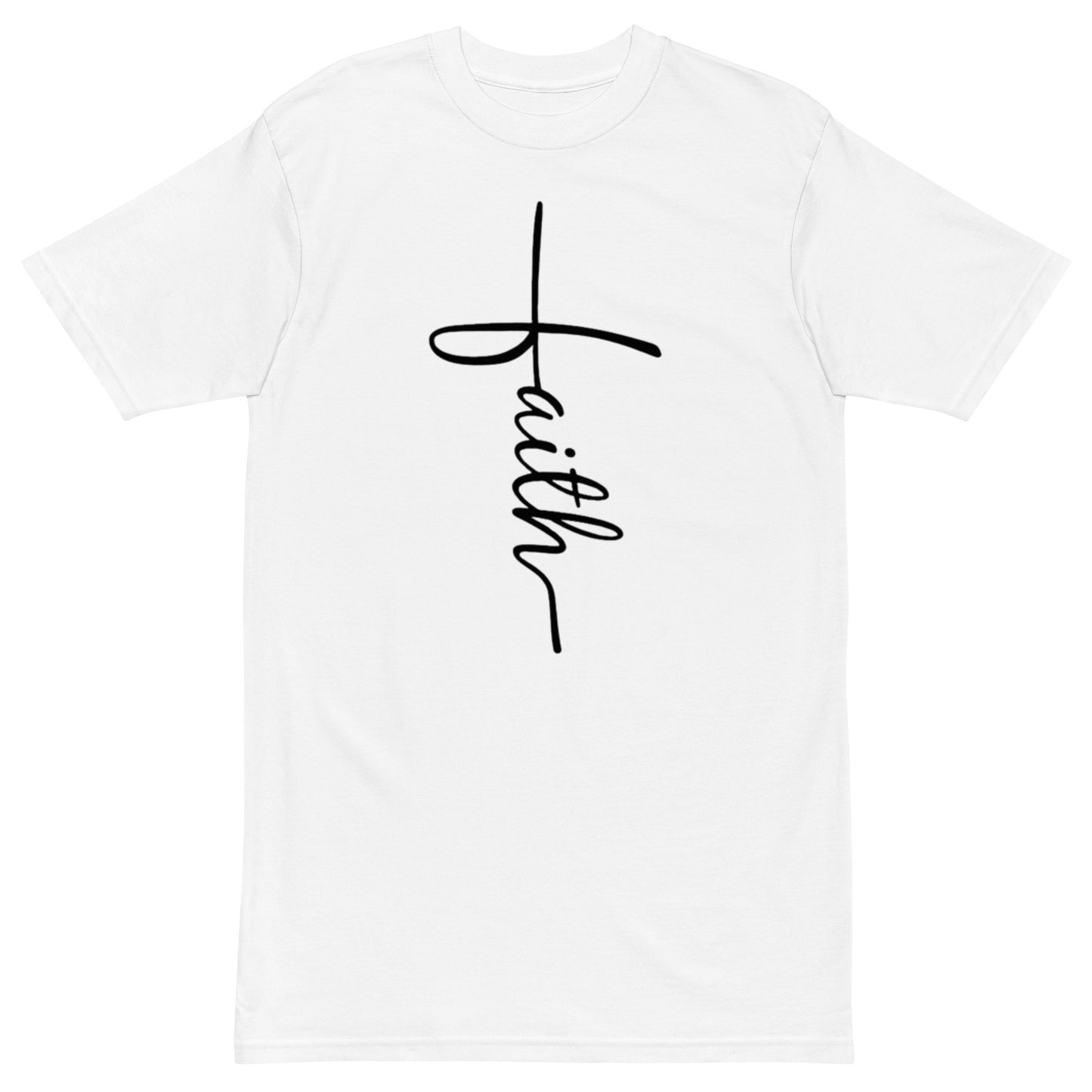 Faith Men’s Premium Heavyweight Tee