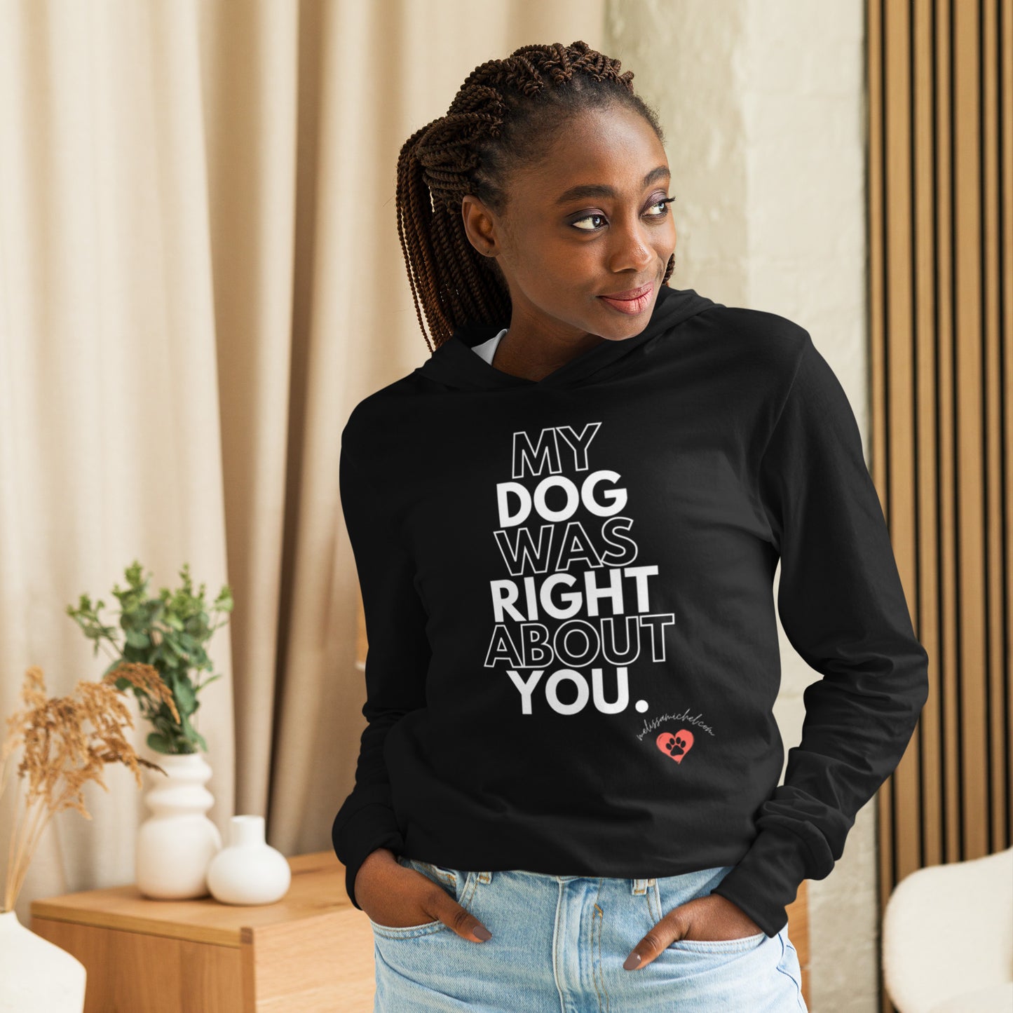 My Dog Unisex Hooded Long-Sleeve Tee