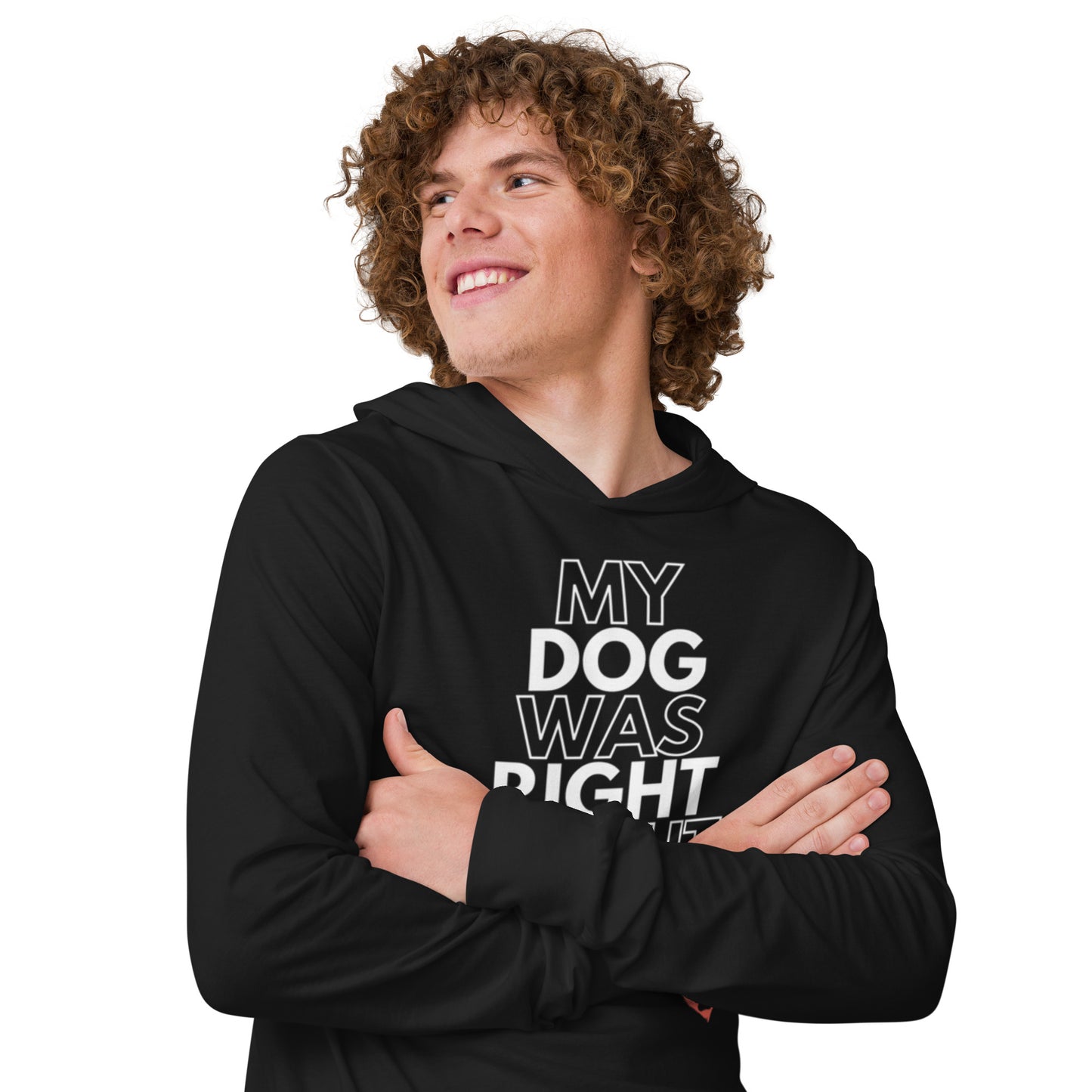 My Dog Unisex Hooded Long-Sleeve Tee