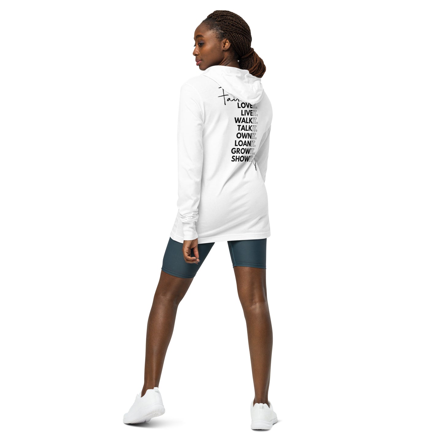 Faith Unisex Hooded Long-Sleeve Tee